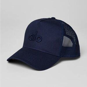 ALO Yoga Navy Blue Mesh Hat